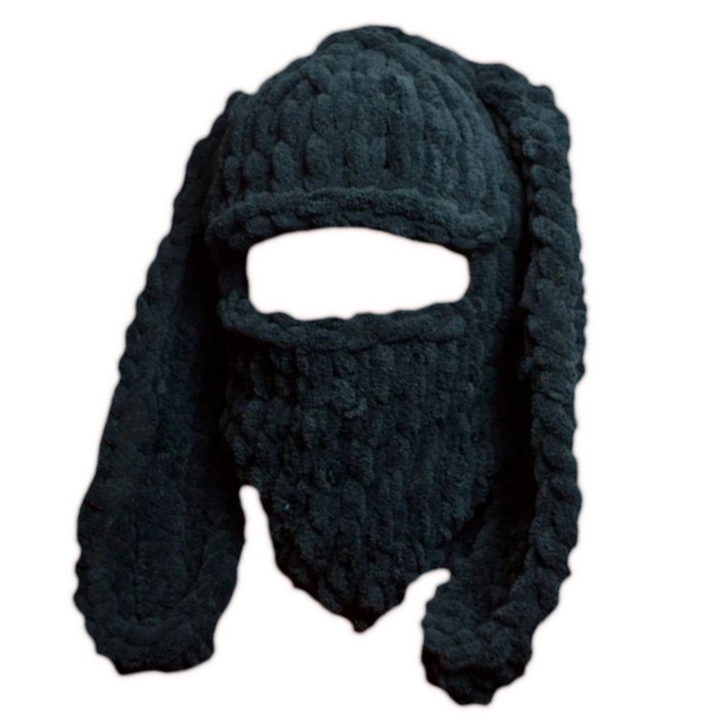 LOP EAR CHUNK-KNIT MASK